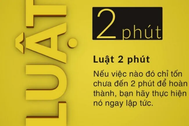 Quy tắc 2 phút