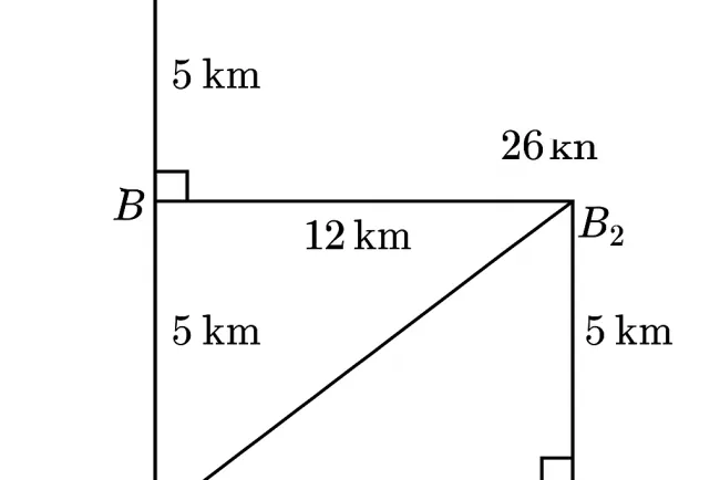 Bài toán tính khoảng cách A và B
