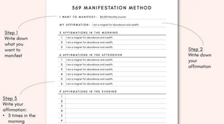 Manifest và luật hấp dẫn 3-6-9: giữa niềm tin, tâm lý và hành động thực tế