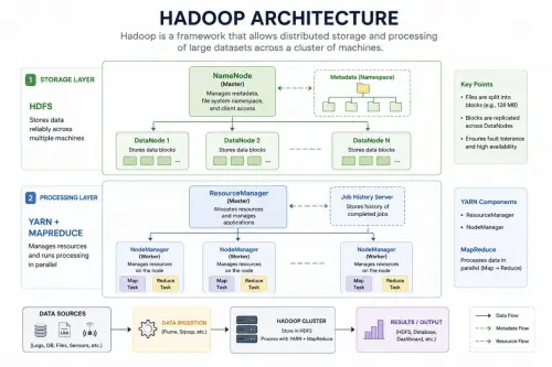 Hadoop architecture: nền tảng xử lý dữ liệu lớn trong kỷ nguyên big data