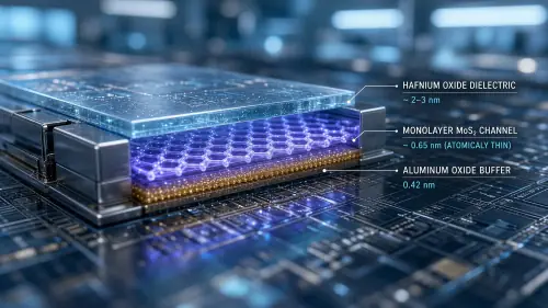 Chỉ dày hai lớp nguyên tử: Công nghệ 0,42 nm có thể mở đường cho transistor sau silicon