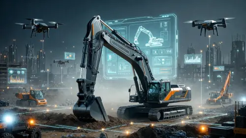 Không cần học joystick nhiều năm: Máy xúc tương lai có thể được điều khiển như chính cánh tay của bạn