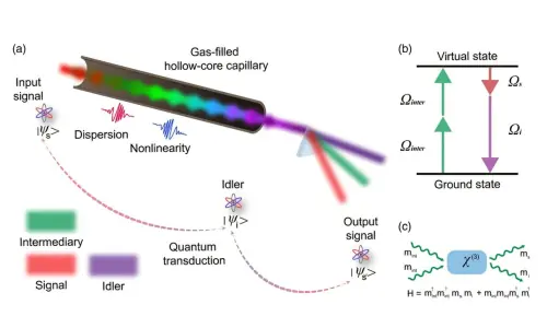 Quantum computer và quantum network đang “nói khác ngôn ngữ”: Sợi quang rỗng mới muốn làm phiên dịch cho photon
