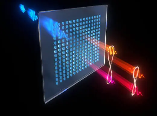 Quantum chip không thể đòi mọi nguyên tử nằm đúng chỗ: Metasurface mới muốn làm phần cứng lượng tử dễ sản xuất hơn