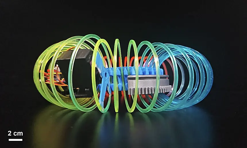 Không pin, không motor: Robot mềm tự nhảy liên tục chỉ nhờ ánh sáng hồng ngoại